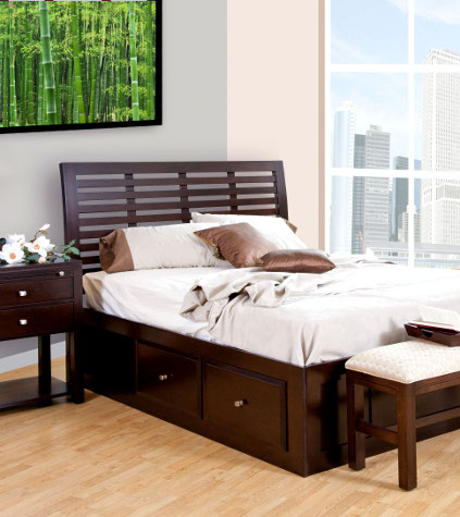 USA Handcrafted Wood Furniture: American Eco Furniture