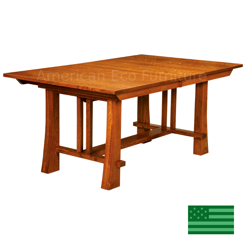 Greeneville Trestle Dining Table Made In Usa Solid Wood American - Dining Tables Made In Usa Greeneville Trestle Dining Table Made In Usa Solid Wood American - Dining Tables Made In Usa