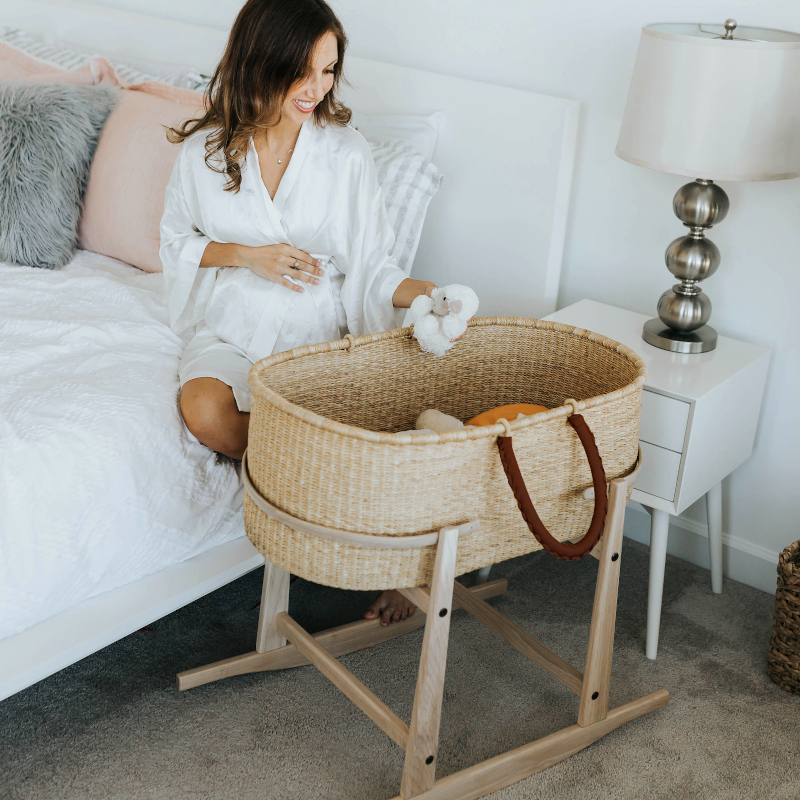 Addy & Sage Large Accra Moses Baskets for Loungers : Newborn Room Sharing  :: American Eco Furniture