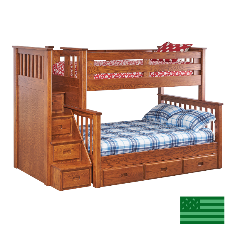 Morgan Bunk Bed with Steps