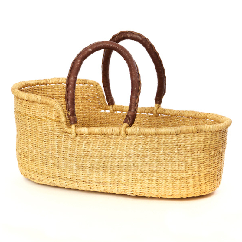 dolls wicker moses basket
