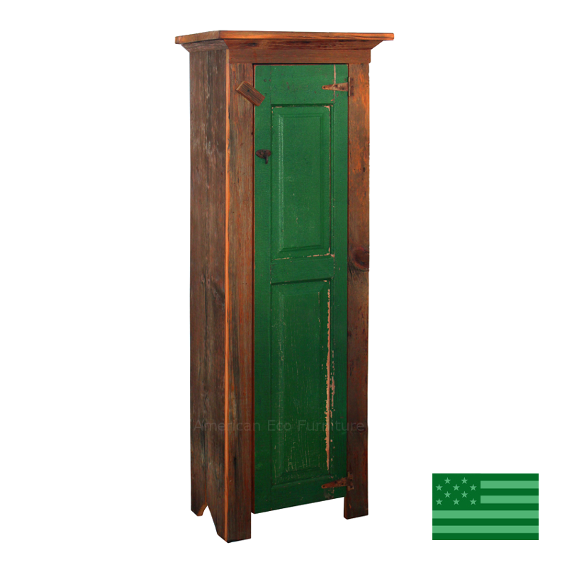 Aura Single Shutter Cabinet - Reclaimed Barnwood