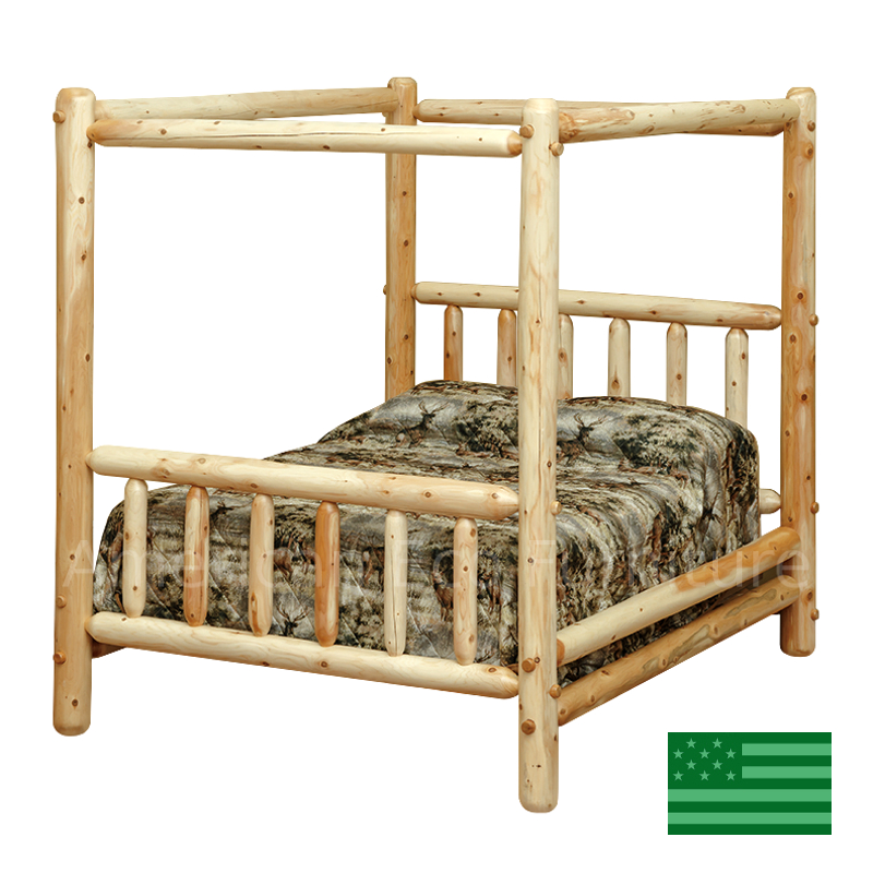 z 1-5-23 Durango Rustic Canopy Bed