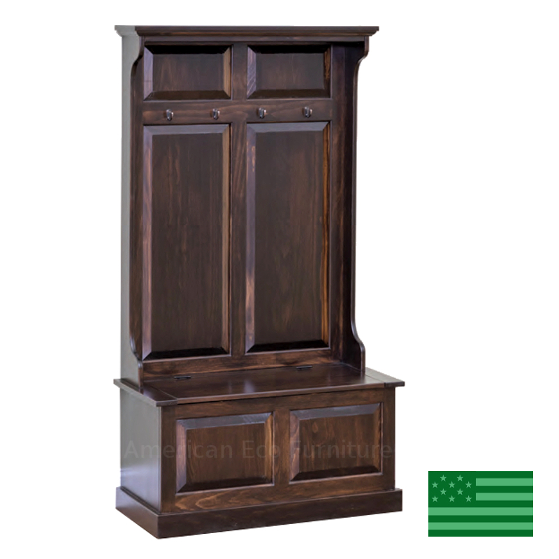 36 inch hall tree best sale