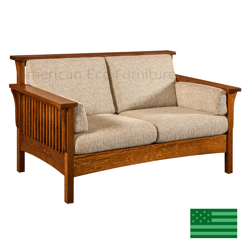 Honeydale Slat Loveseat