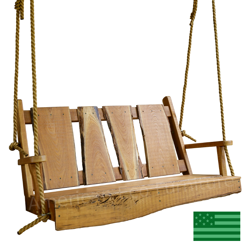 z 10-12-20 Rustic Porch Swing - NO LONGER AVAILABLE