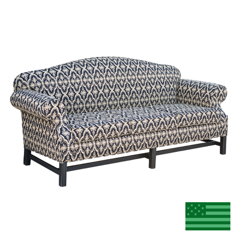 USA Made Sofas Solid Wood 8 Way Hand Tied Sofas Made in America