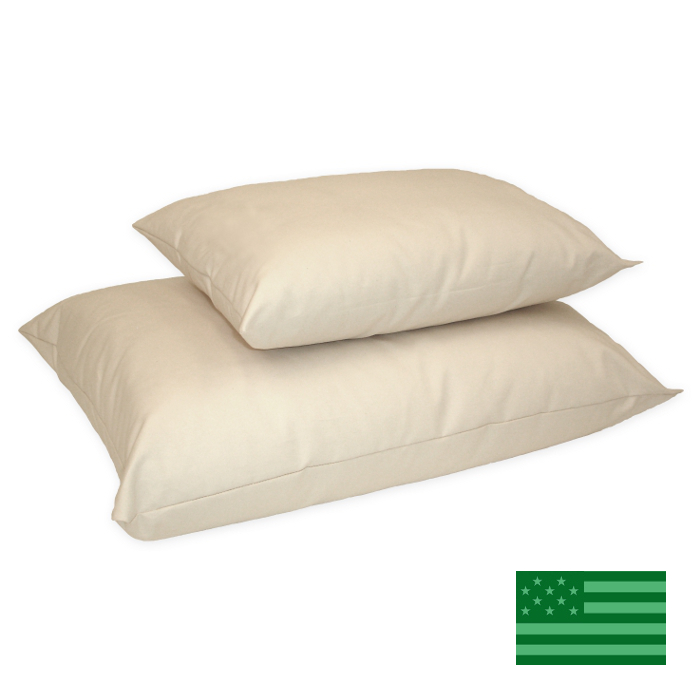 z 1-21-20 Naturepedic Organic Cotton & Kapok Junior Size Pillow - NO LONGER AVAILABLE