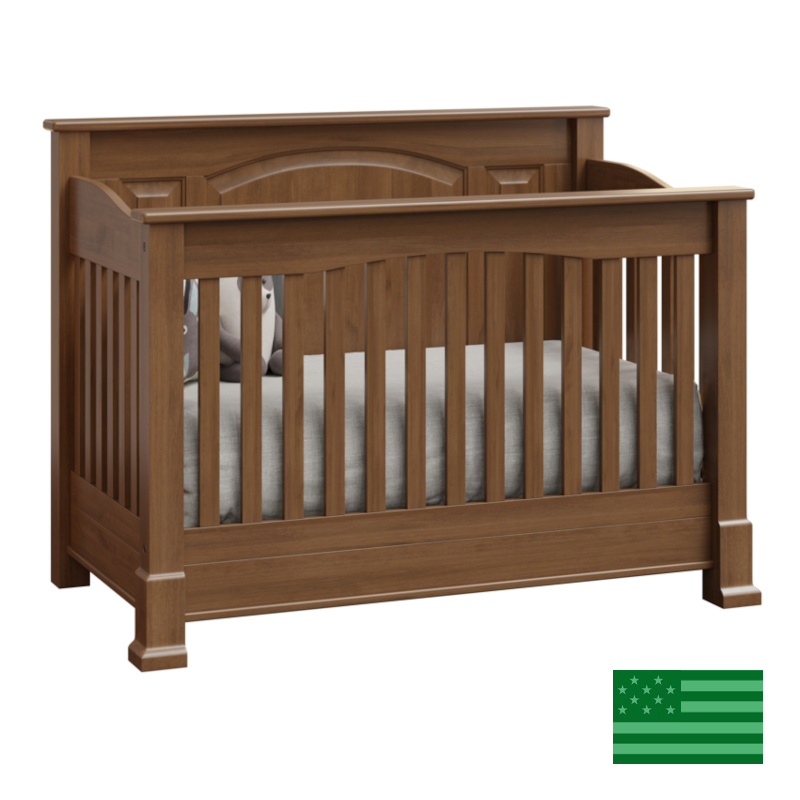 Montana Slats 4 in 1 Convertible Baby Crib