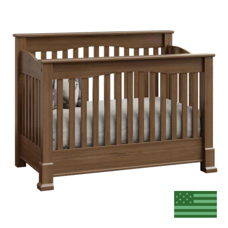 Montana Slats 4 in 1 Convertible Baby Crib