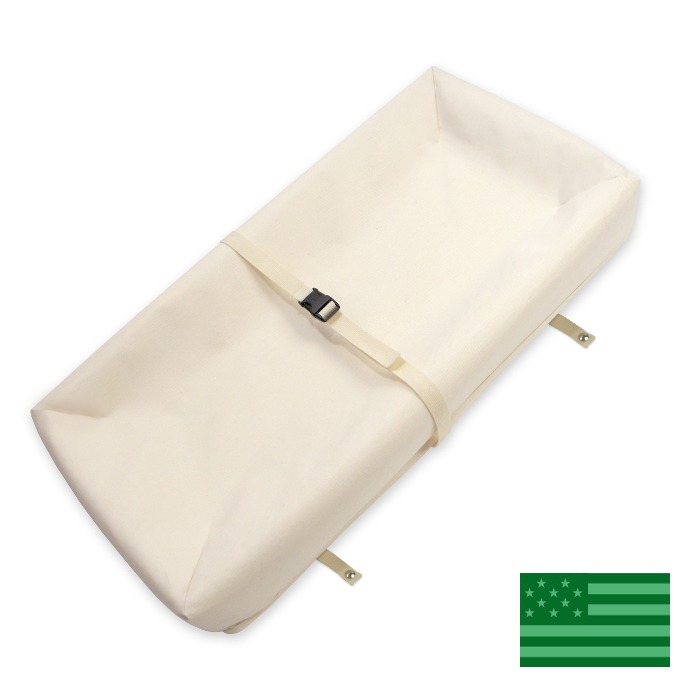 Naturepedic Organic Contour 4 Sided Baby Changing Pad - 31.5"x16.5"