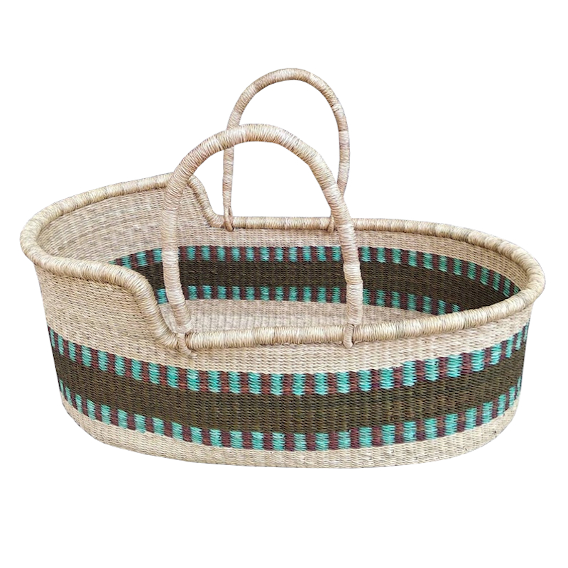 Large Meridian Moses Basket for Loungers