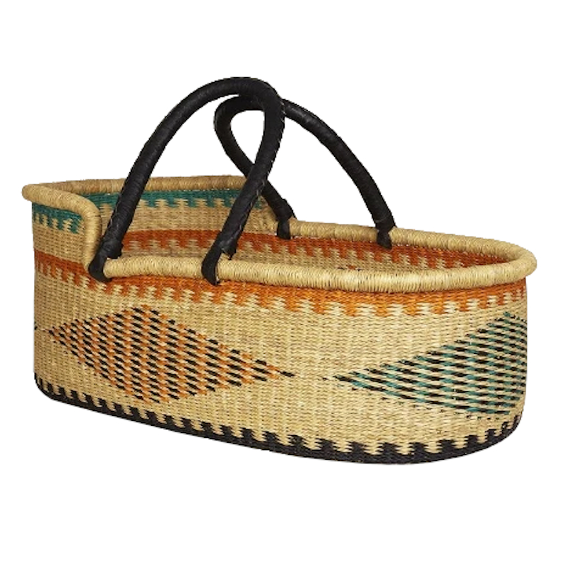 Large Sangria Moses Basket for Loungers