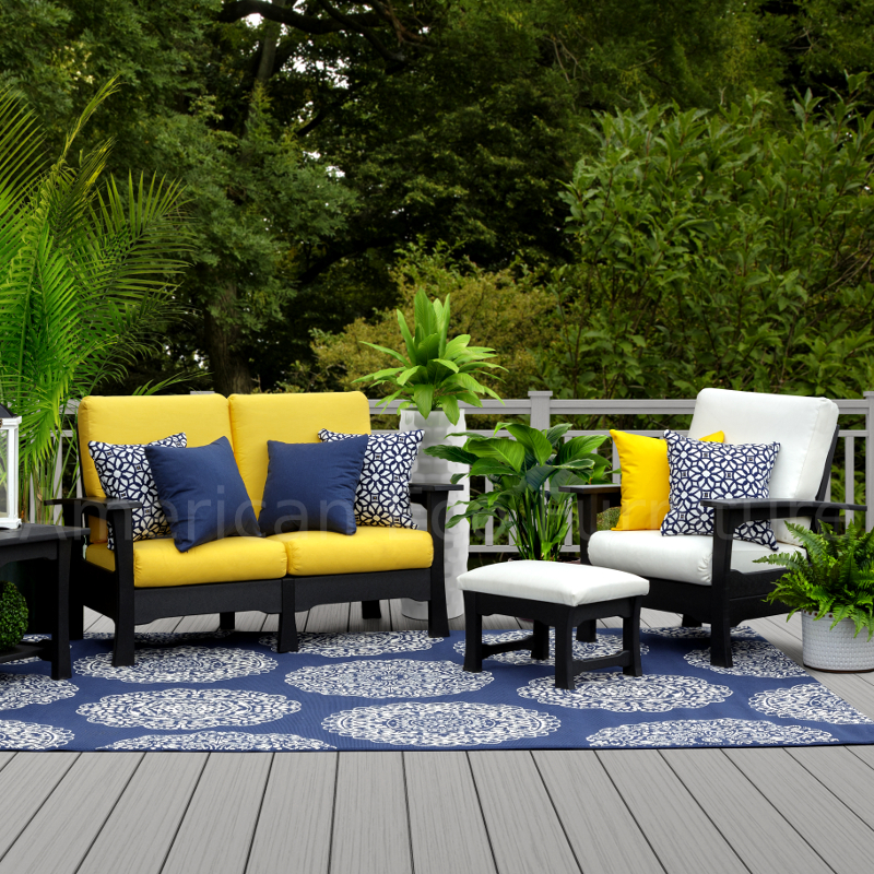 Seaside Outdoor Morris Chair Made in USA American Eco Furniture