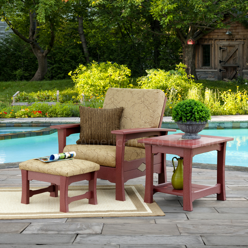 Seaside Outdoor Morris Chair Made in USA American Eco Furniture