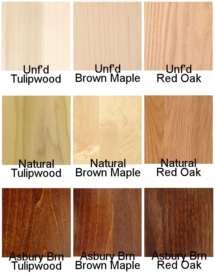 Hardwood & Stain Options