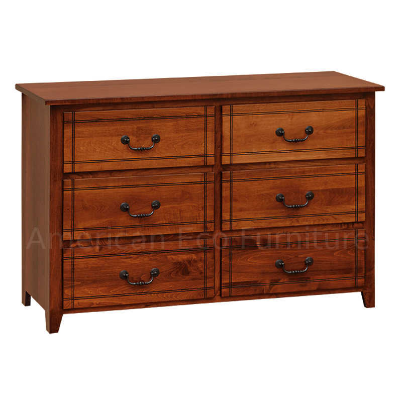 50" 6 Drawer Dresser / Baby Changer