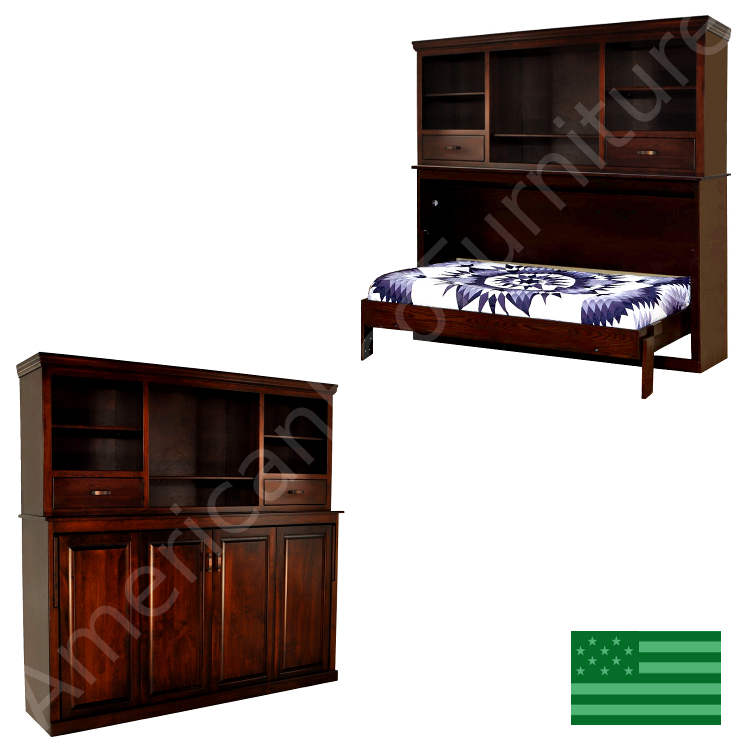 Avalon Bookcase Murphy Bed