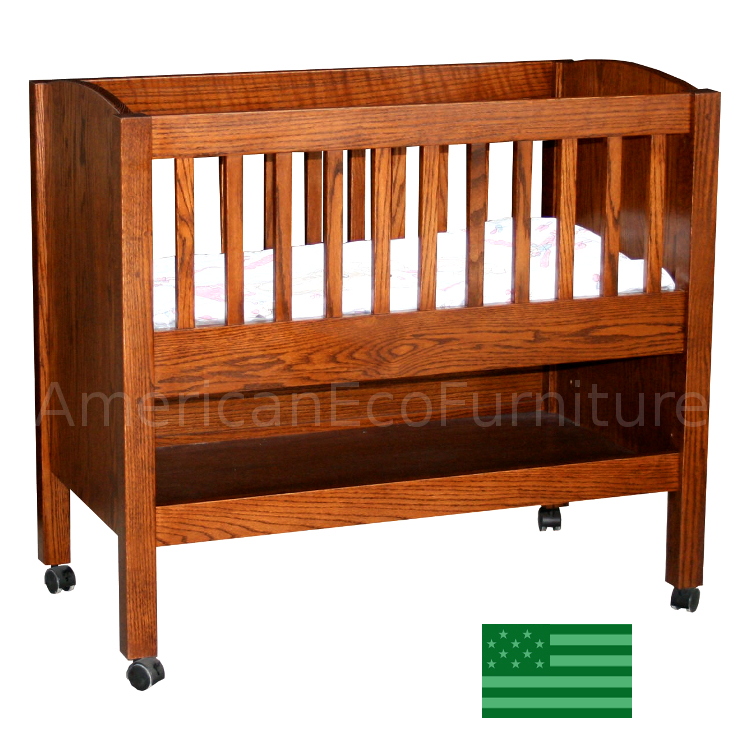 Baby Bassinet with Shelf