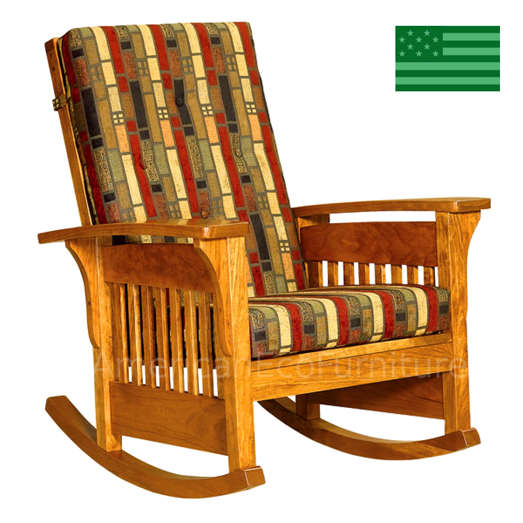 Bow Arm Rocking Chair