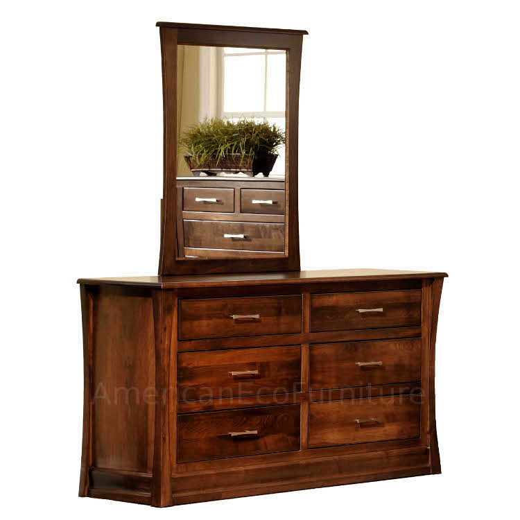 6 Drawer Dresser / Baby Changer (Shown in Brown Maple)
