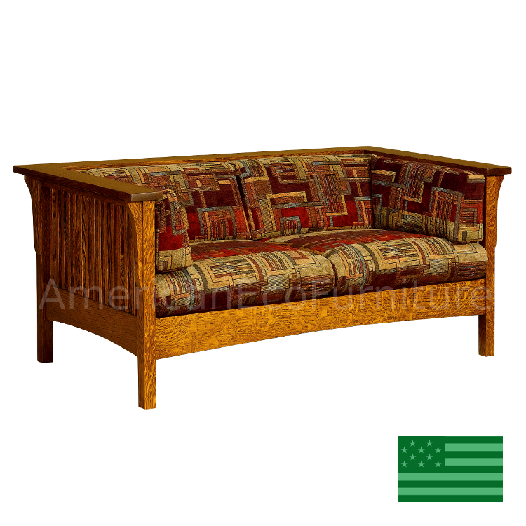 Carlisle Slat Loveseat