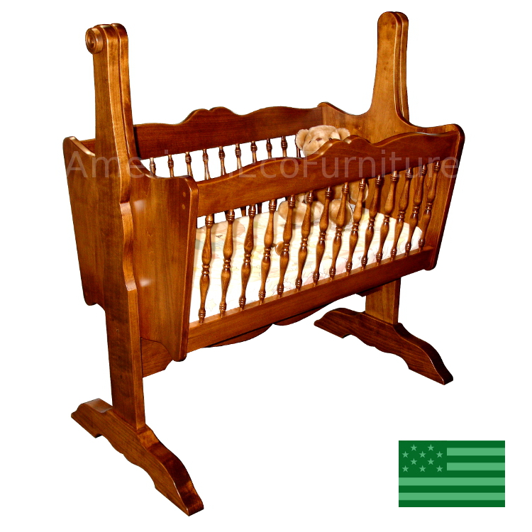 Spindle Baby Cradle