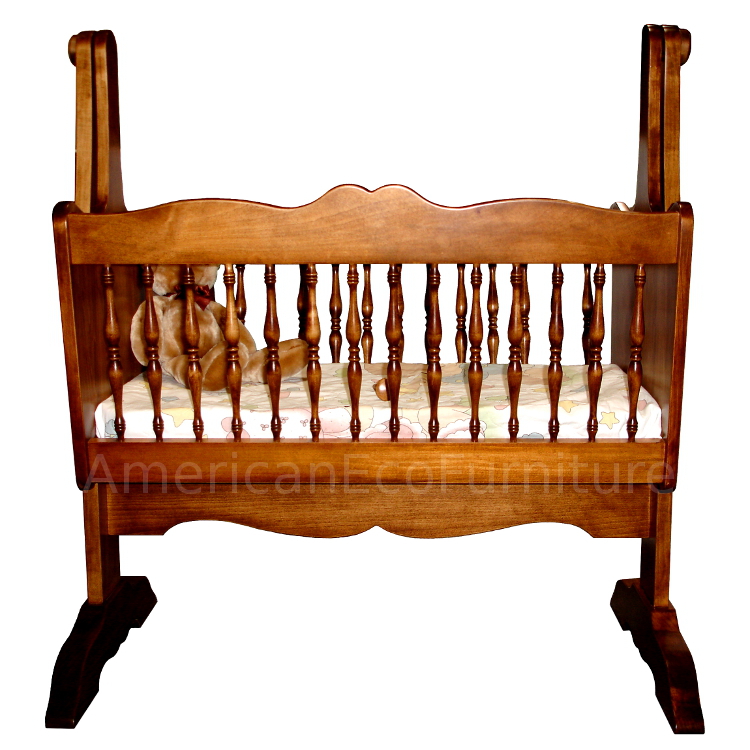Amish baby cradle deals