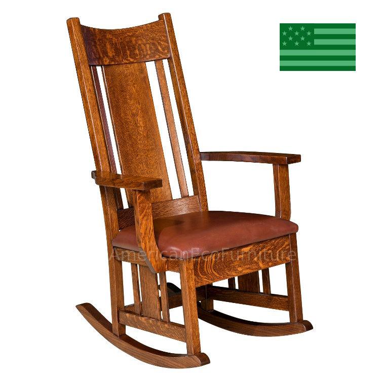 Colebrook Rocking Chair with Upholstered Seat