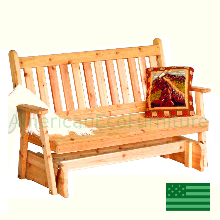 Elsa Garden Glider - Cedar