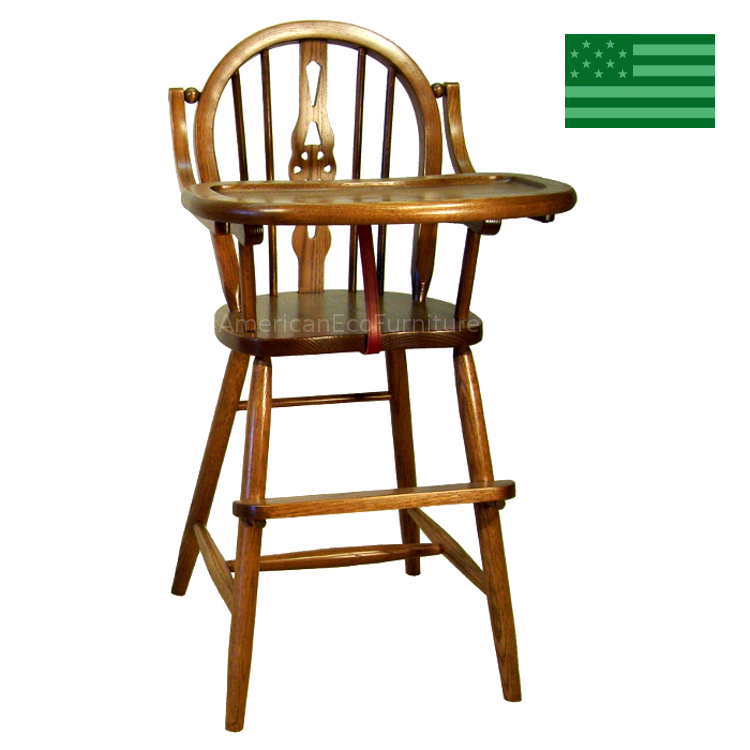 Fiddle Back Baby High Chair - Price available by request only