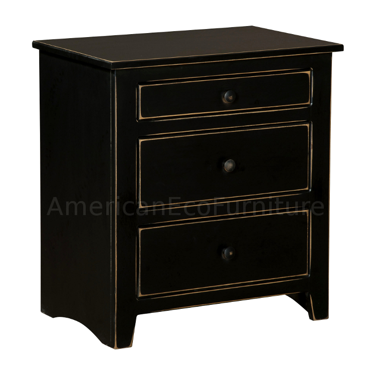 3 Drawer Nightstand