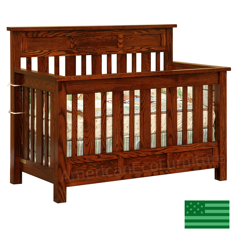 Houston 4 in 1 Convertible Baby Crib