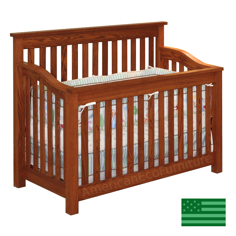 Maddon 4 in 1 Convertible Baby Crib