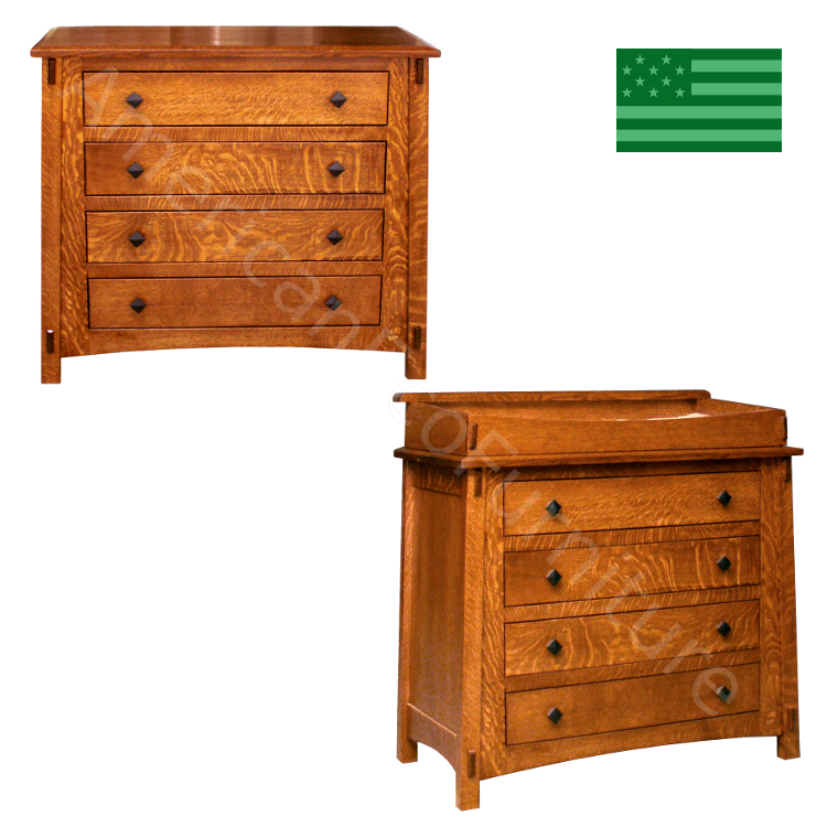 Real Wood Nursery Furniture. Rustic Mason 4in1 Convertible 