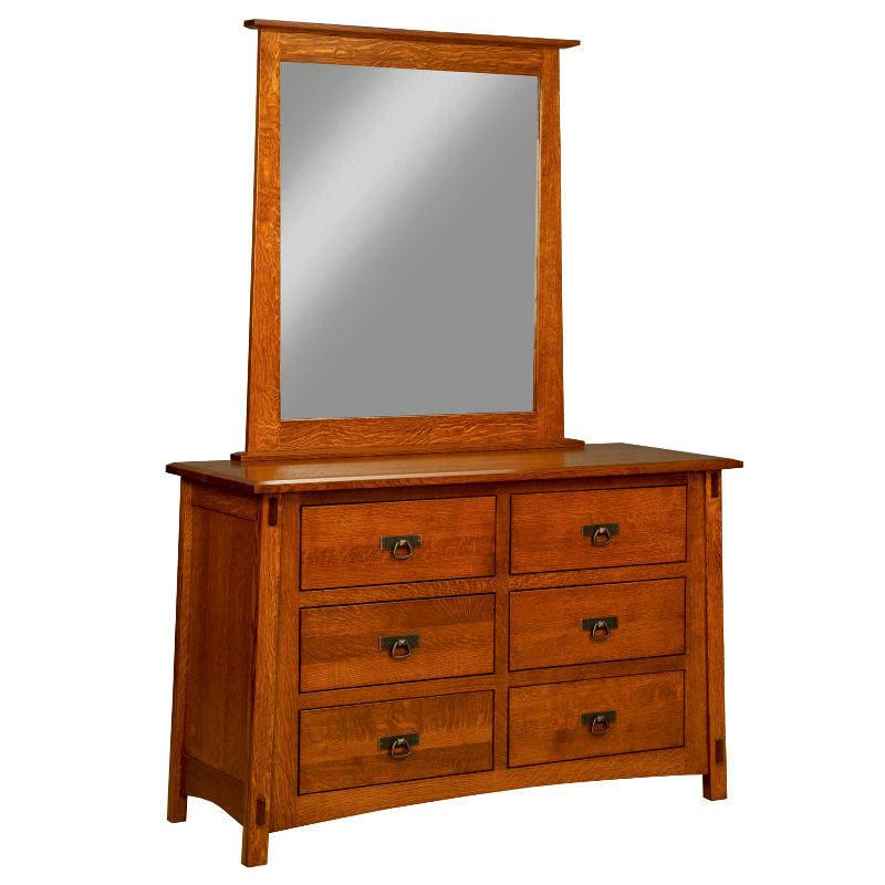 6 Drawer Dresser & Mirror