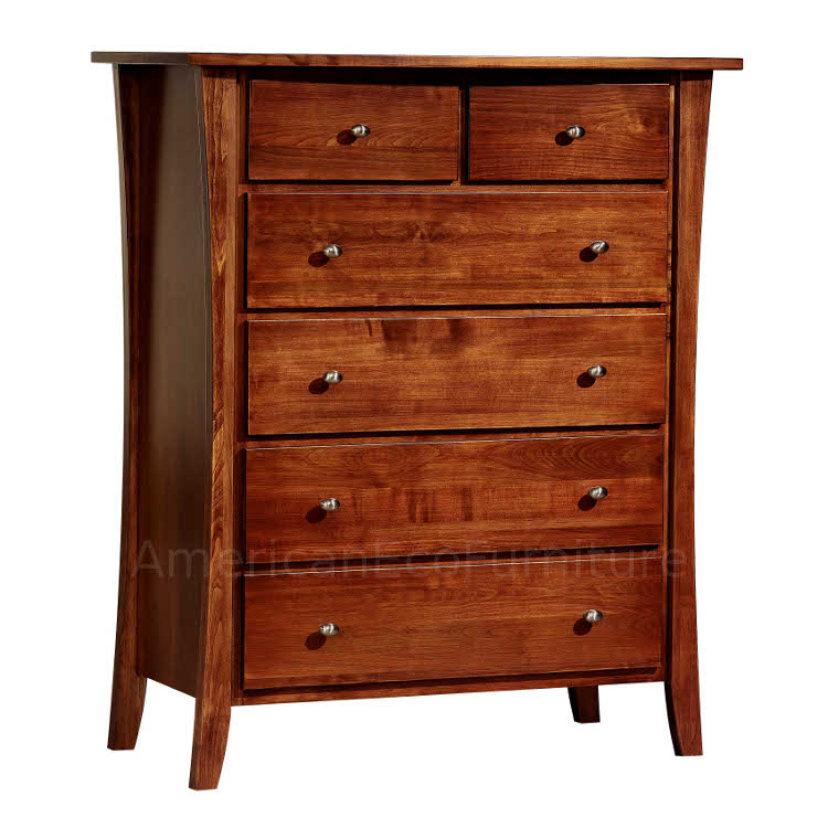 6 Drawer Chest (Shown in Brown Maple)