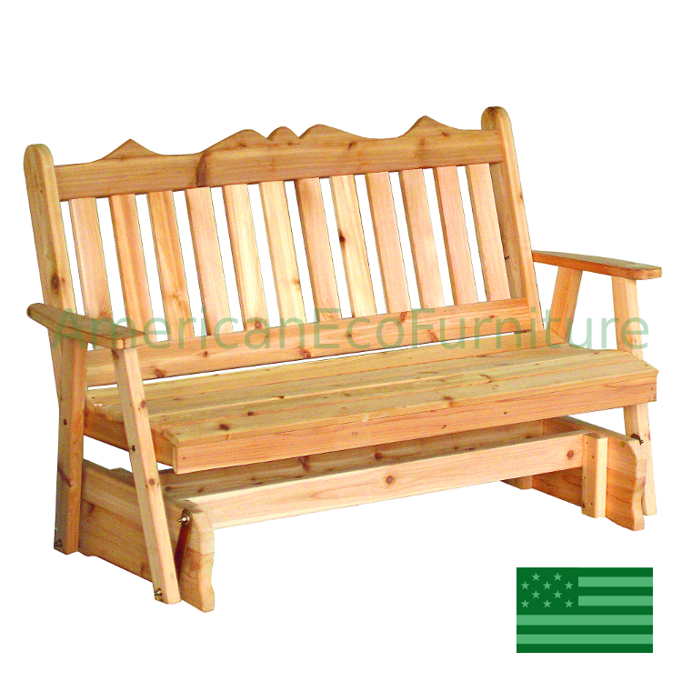 Portia Garden Glider - Cedar