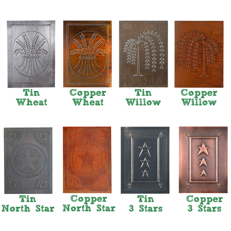 Tin & Copper Panels