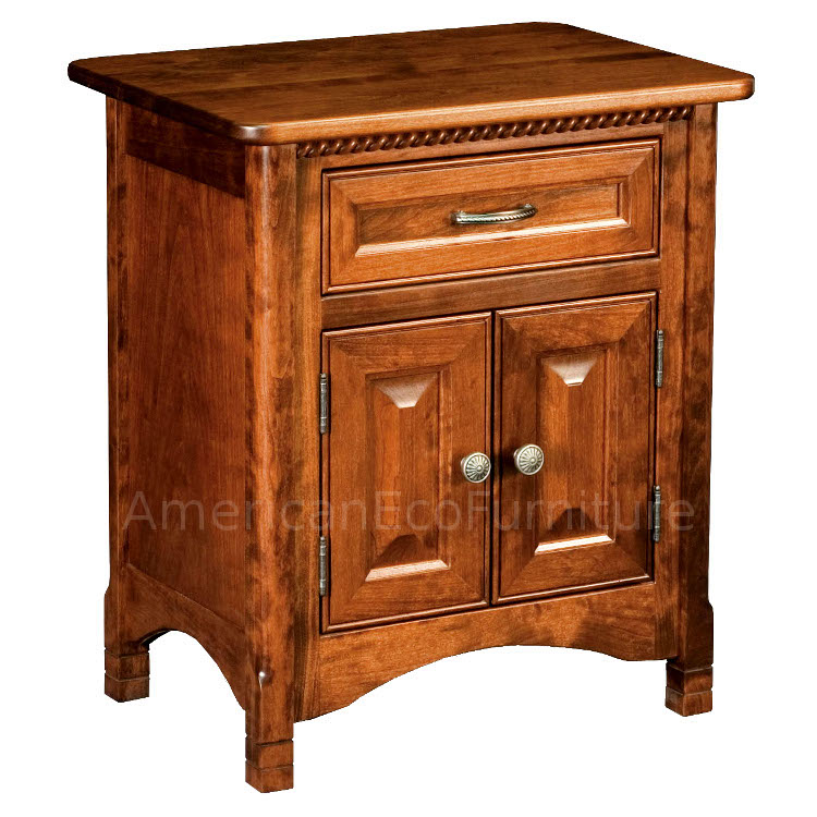 1 Drawer Nightstand (Shown in Brown Maple)