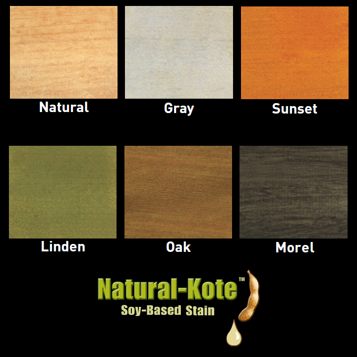 Amish Cedar English Garden Glider Solid Western Red Cedar Made in USA American Eco Furniture