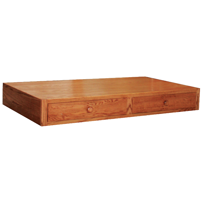 Under Crib Drawer Unit (Shown in Red Oak)