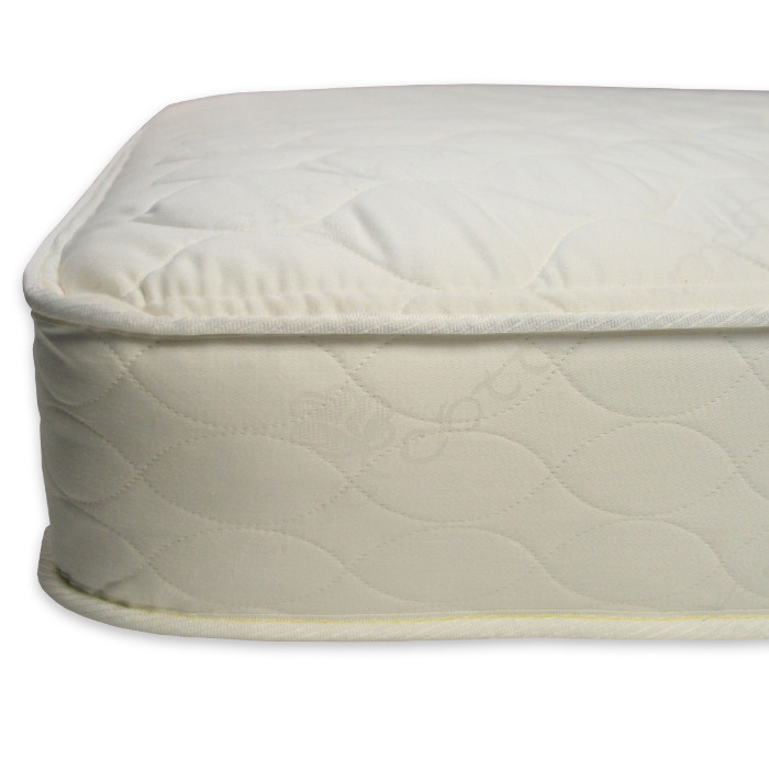 Naturepedic Organic Cotton Quilted Deluxe Baby Crib ...